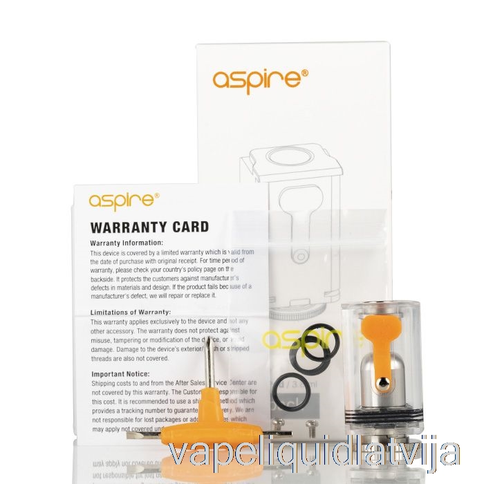 Aspire Mulus Rba Pod Un Spole Vape šķidrums